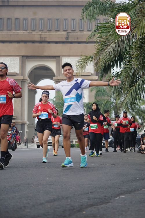 Race photo from Kediri Half Marathon 2025