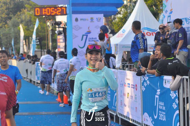Race photo from Jabar Run 10K 2024