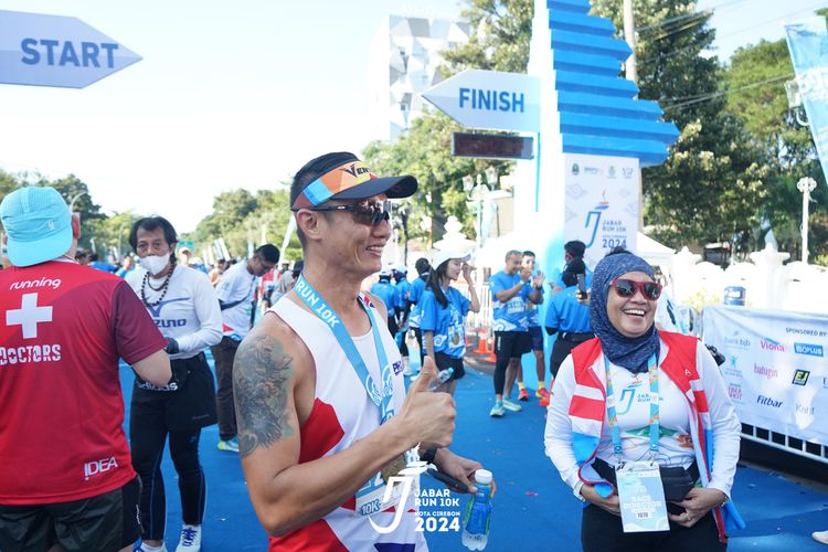 Race photo from Jabar Run 10K 2024