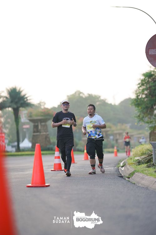 Race photo from Taman Budaya x BOGORUN 2025