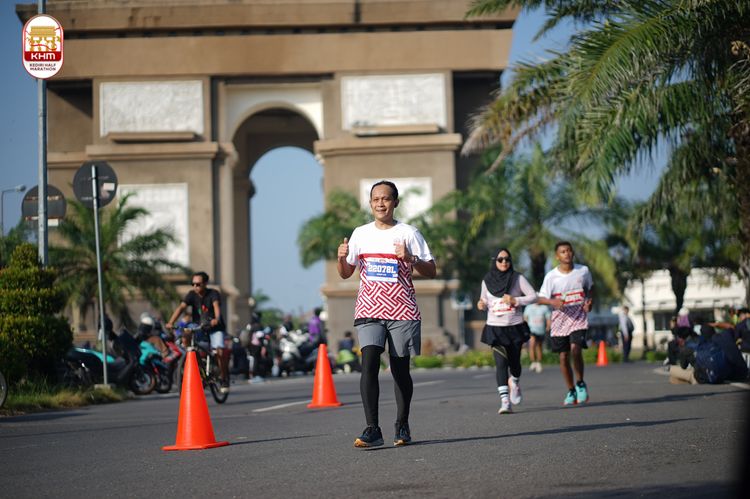 Race photo from Kediri Half Marathon 2024