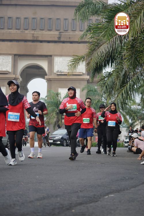 Race photo from Kediri Half Marathon 2025