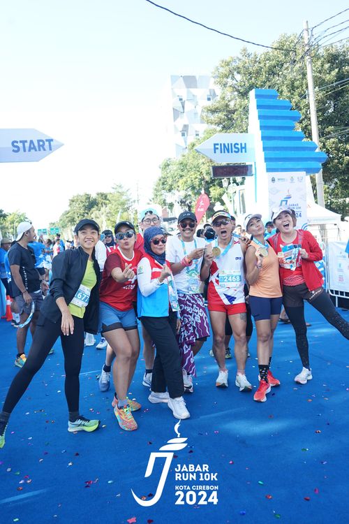 Race photo from Jabar Run 10K 2024