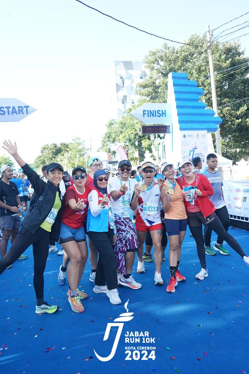 Race photo from Jabar Run 10K 2024