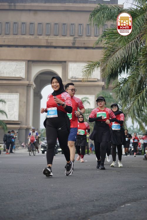 Race photo from Kediri Half Marathon 2025