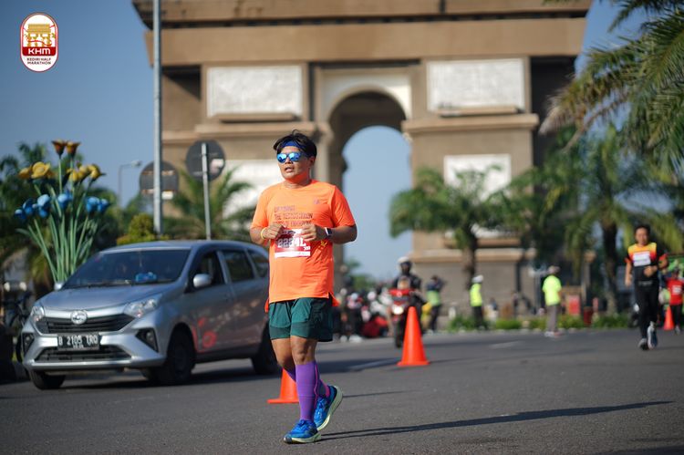 Race photo from Kediri Half Marathon 2024