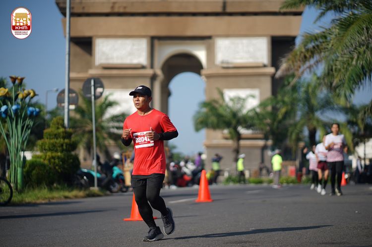 Race photo from Kediri Half Marathon 2024