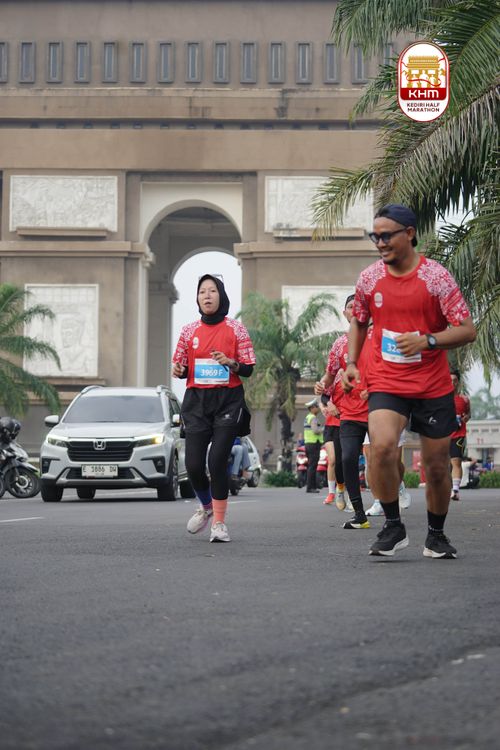 Race photo from Kediri Half Marathon 2025
