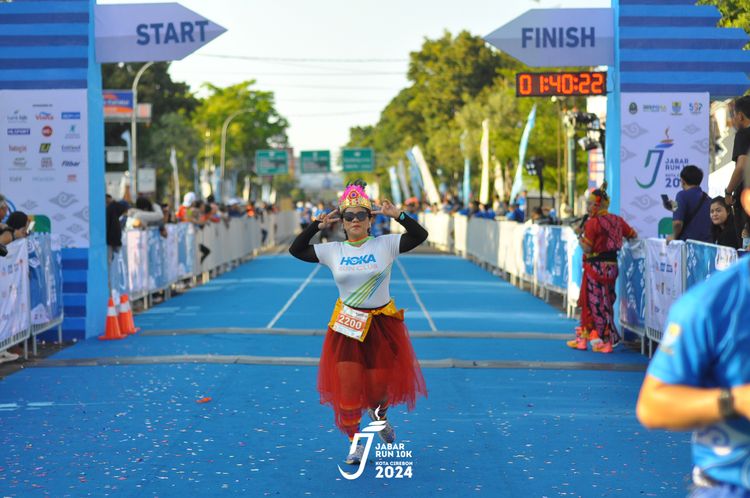 Race photo from Jabar Run 10K 2024