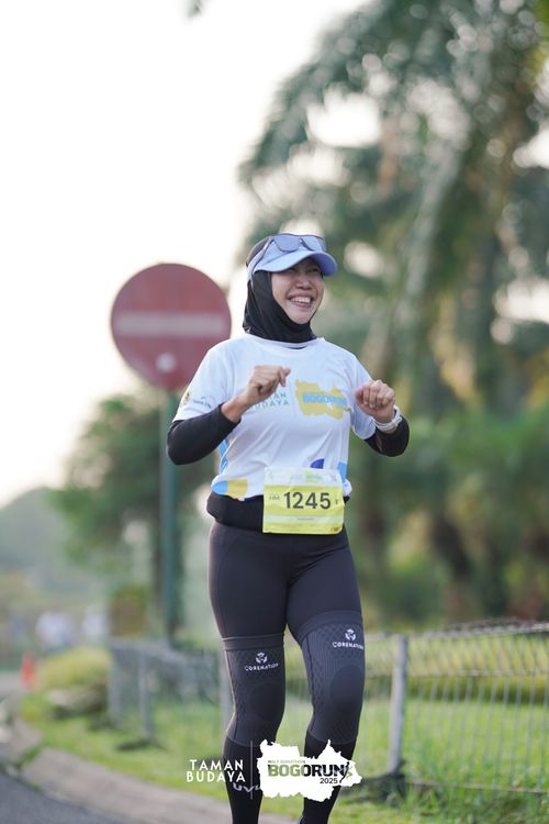 Race photo from Taman Budaya x BOGORUN 2025