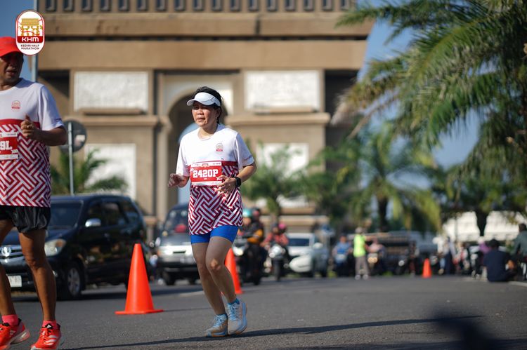 Race photo from Kediri Half Marathon 2024