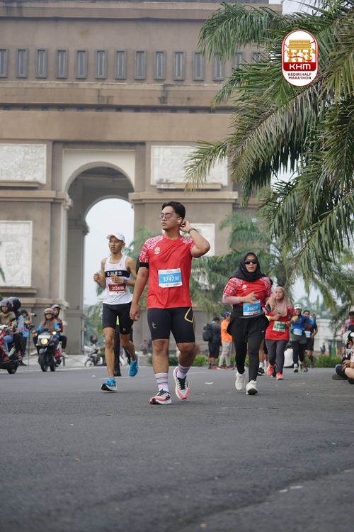 Race photo from Kediri Half Marathon 2025
