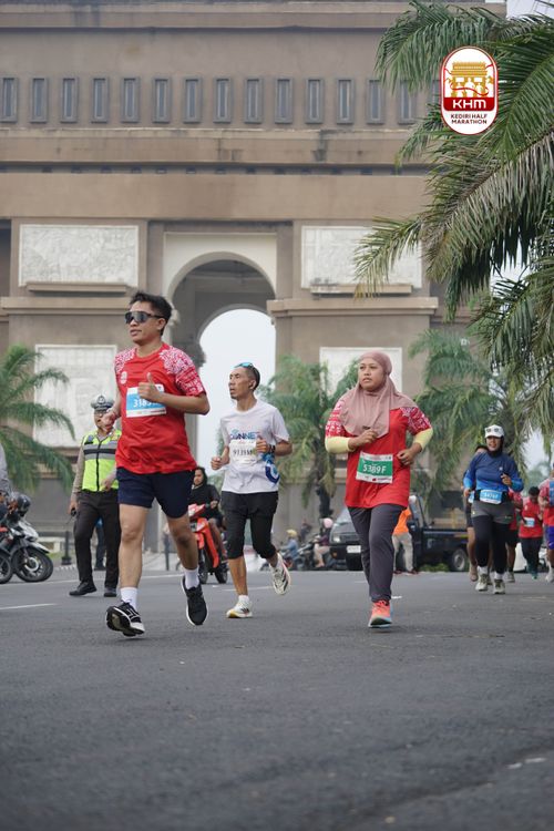 Race photo from Kediri Half Marathon 2025