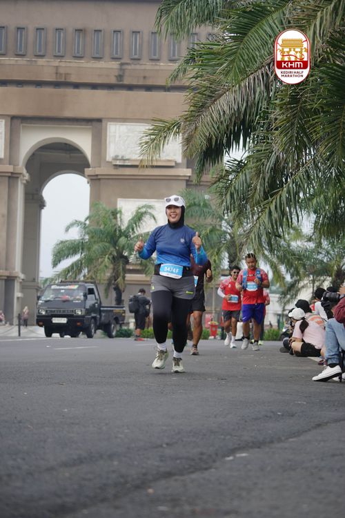 Race photo from Kediri Half Marathon 2025