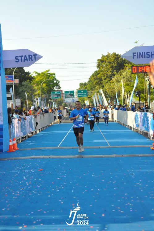 Race photo from Jabar Run 10K 2024