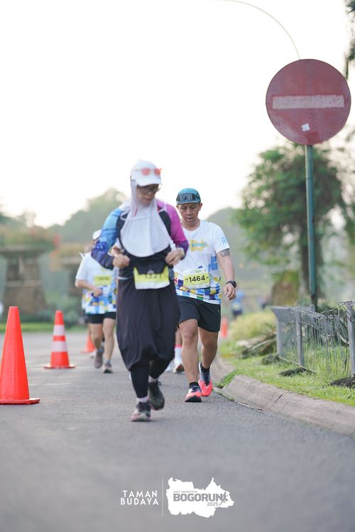 Race photo from Taman Budaya x BOGORUN 2025