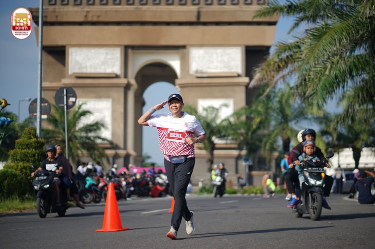 Race photo from Kediri Half Marathon 2024