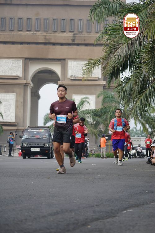 Race photo from Kediri Half Marathon 2025
