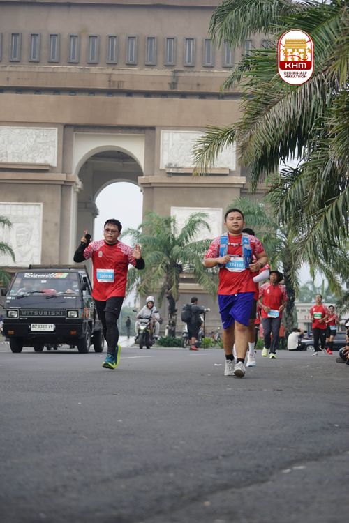 Race photo from Kediri Half Marathon 2025