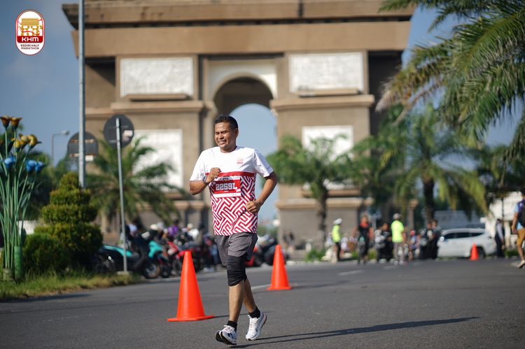 Race photo from Kediri Half Marathon 2024
