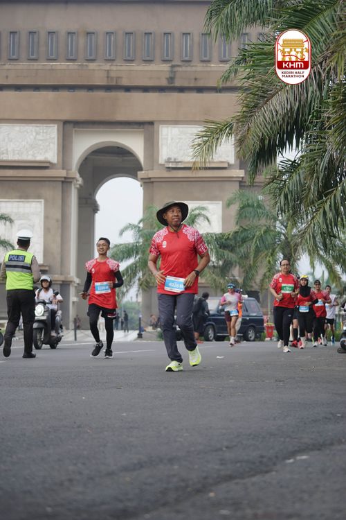 Race photo from Kediri Half Marathon 2025