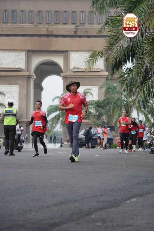 Race photo from Kediri Half Marathon 2025