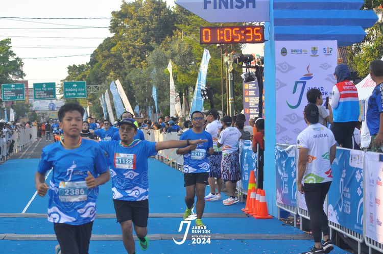 Race photo from Jabar Run 10K 2024