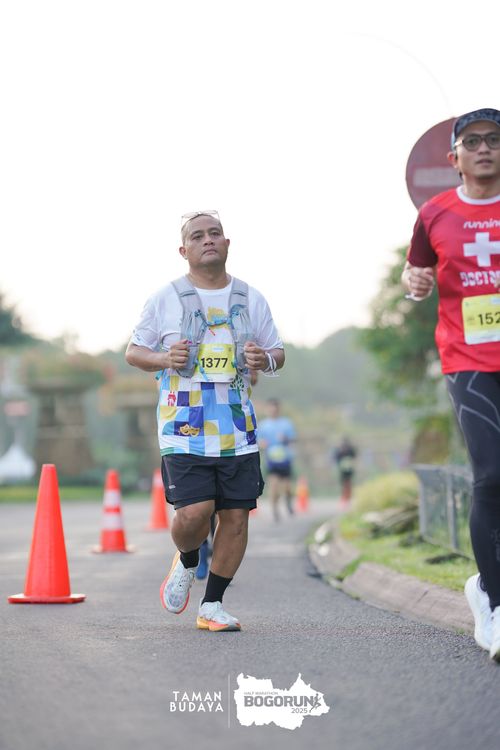 Race photo from Taman Budaya x BOGORUN 2025