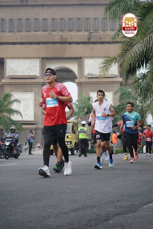Race photo from Kediri Half Marathon 2025