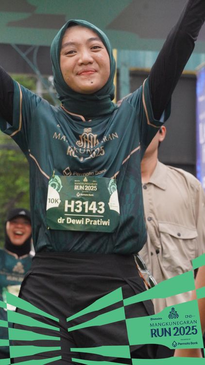 Race photo from Mangkunegaran Run 2025