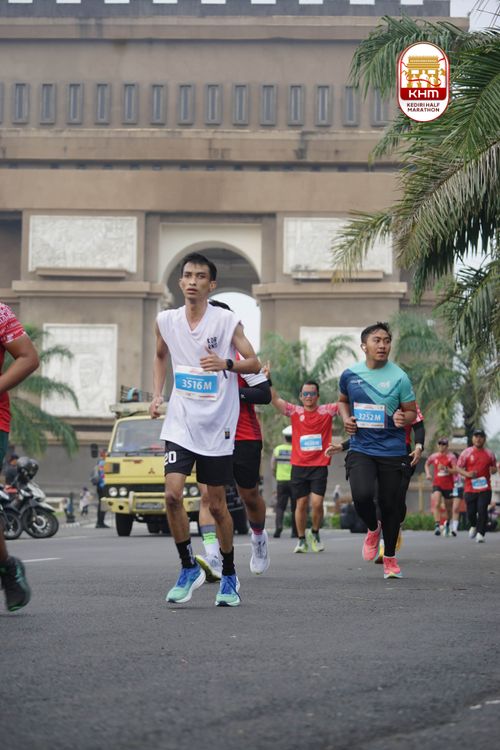 Race photo from Kediri Half Marathon 2025