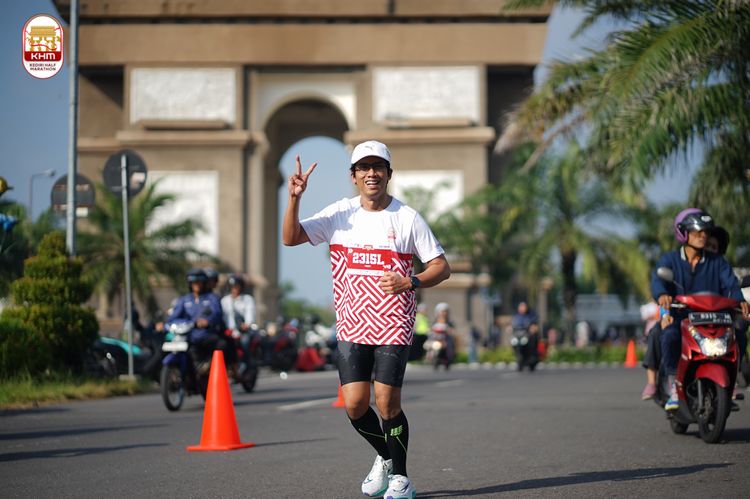 Race photo from Kediri Half Marathon 2024