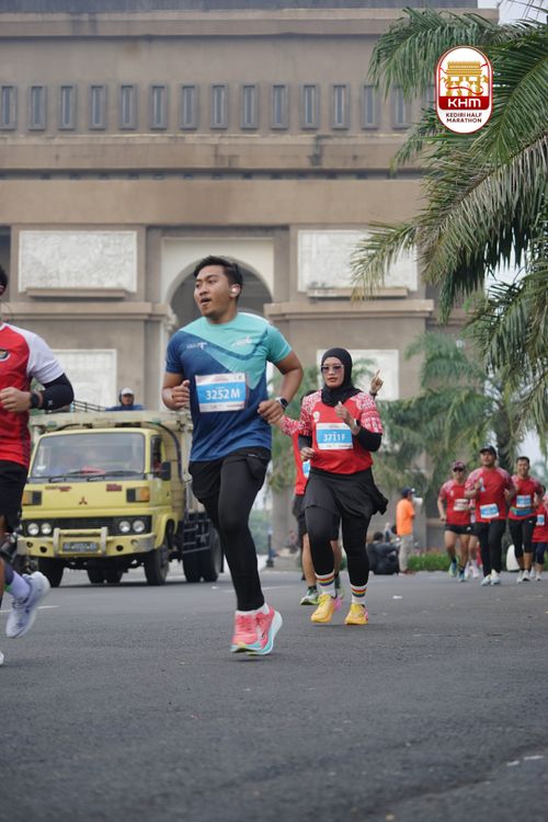 Race photo from Kediri Half Marathon 2025