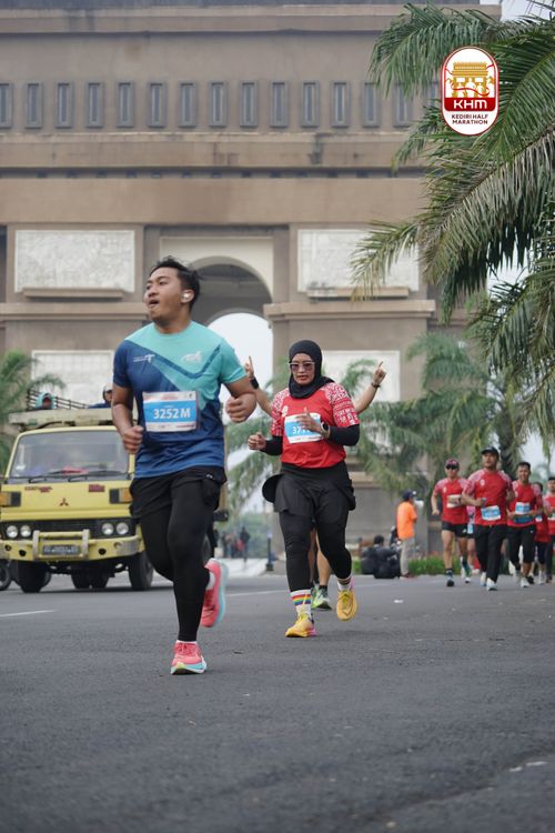 Race photo from Kediri Half Marathon 2025