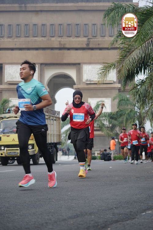 Race photo from Kediri Half Marathon 2025