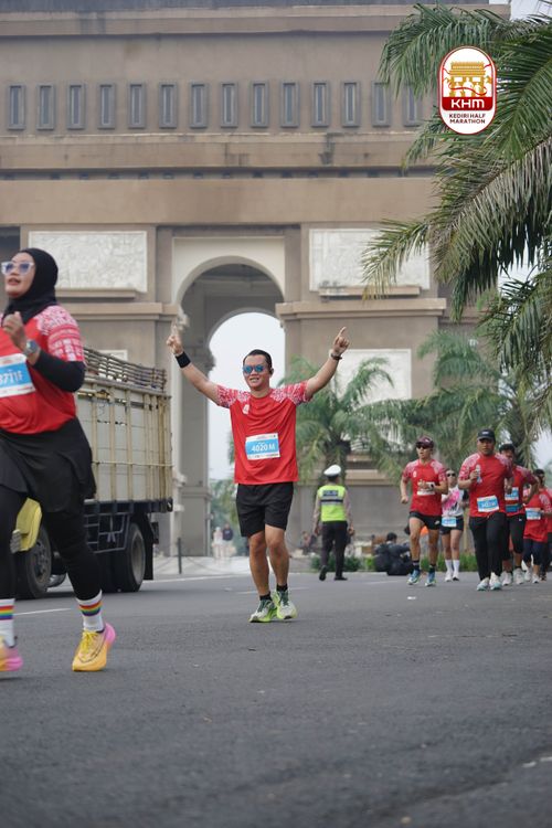 Race photo from Kediri Half Marathon 2025