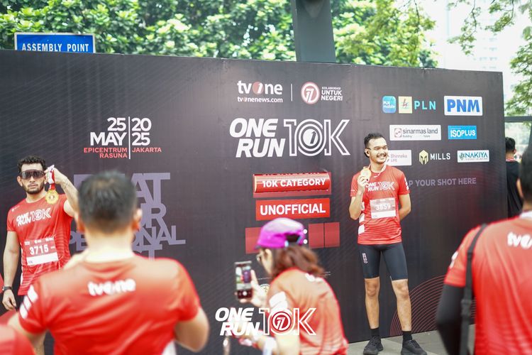 Race photo from ONE RUN 10K 2025