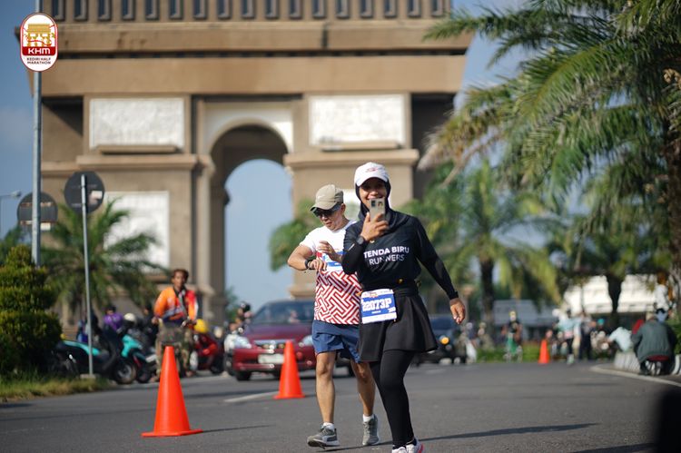 Race photo from Kediri Half Marathon 2024