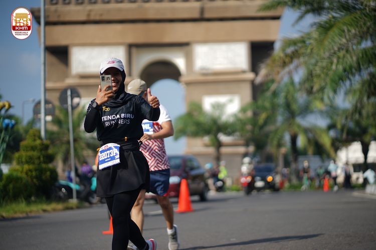 Race photo from Kediri Half Marathon 2024