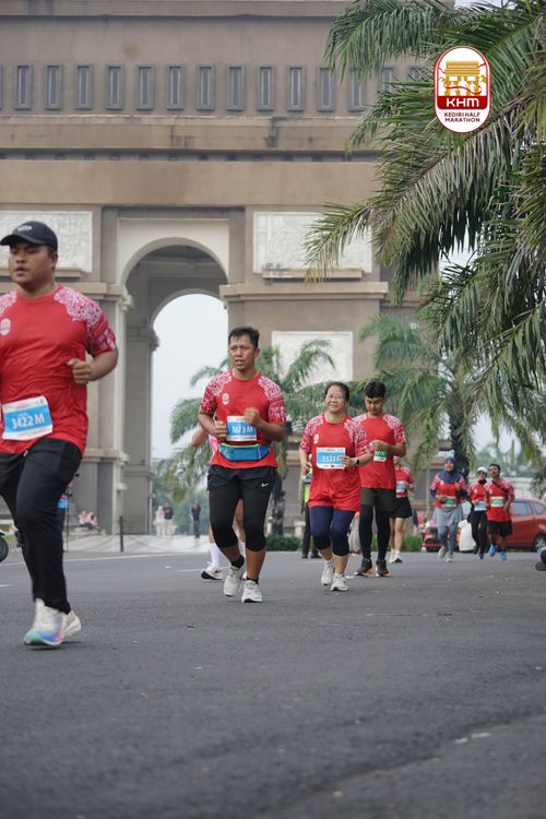 Race photo from Kediri Half Marathon 2025