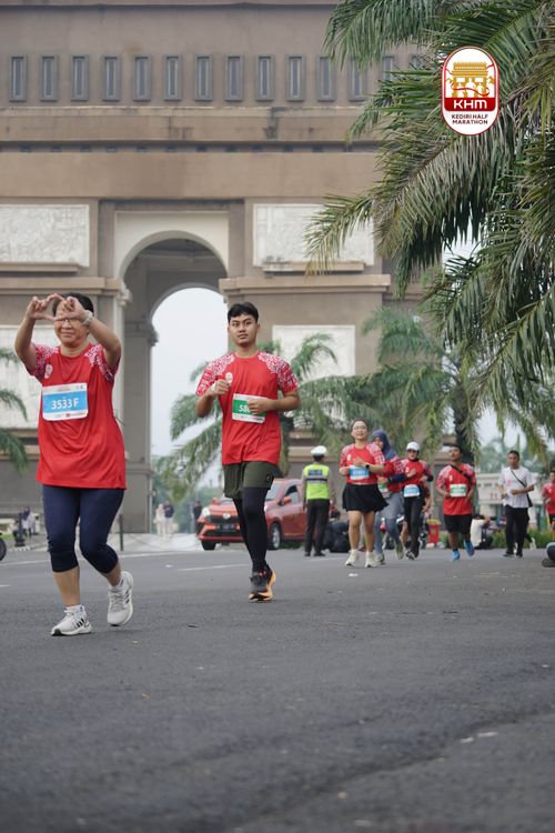 Race photo from Kediri Half Marathon 2025