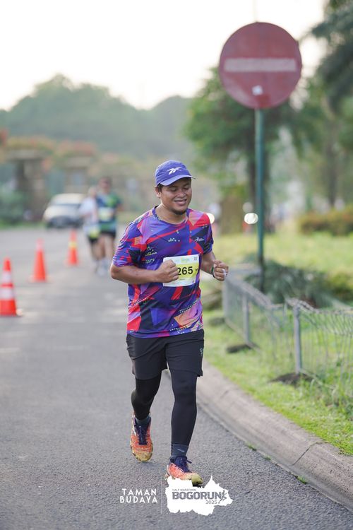 Race photo from Taman Budaya x BOGORUN 2025