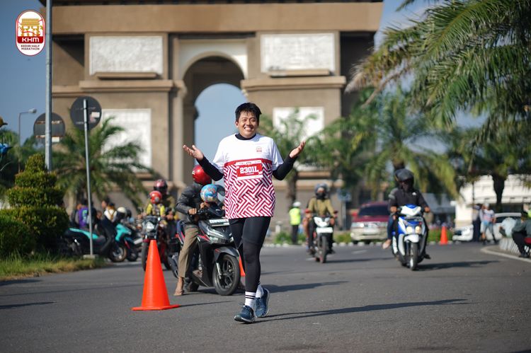 Race photo from Kediri Half Marathon 2024