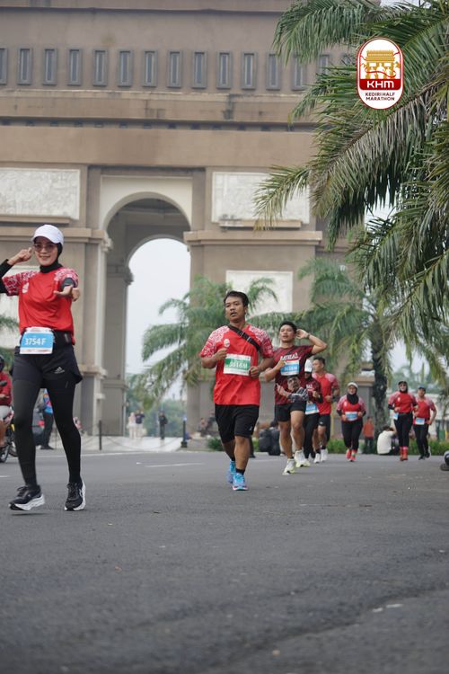 Race photo from Kediri Half Marathon 2025