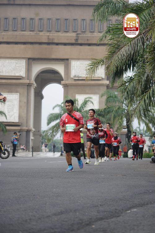 Race photo from Kediri Half Marathon 2025