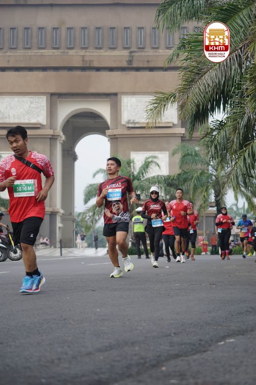 Race photo from Kediri Half Marathon 2025