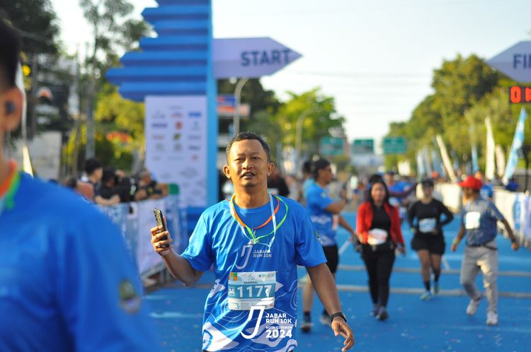 Race photo from Jabar Run 10K 2024