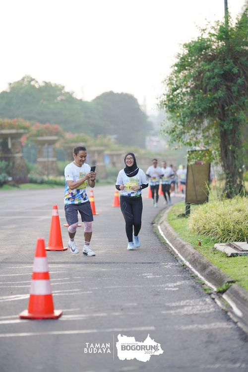 Race photo from Taman Budaya x BOGORUN 2025