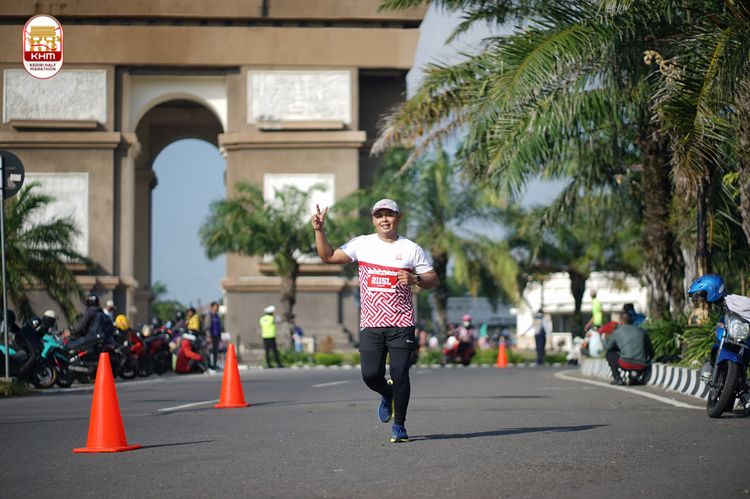 Race photo from Kediri Half Marathon 2024