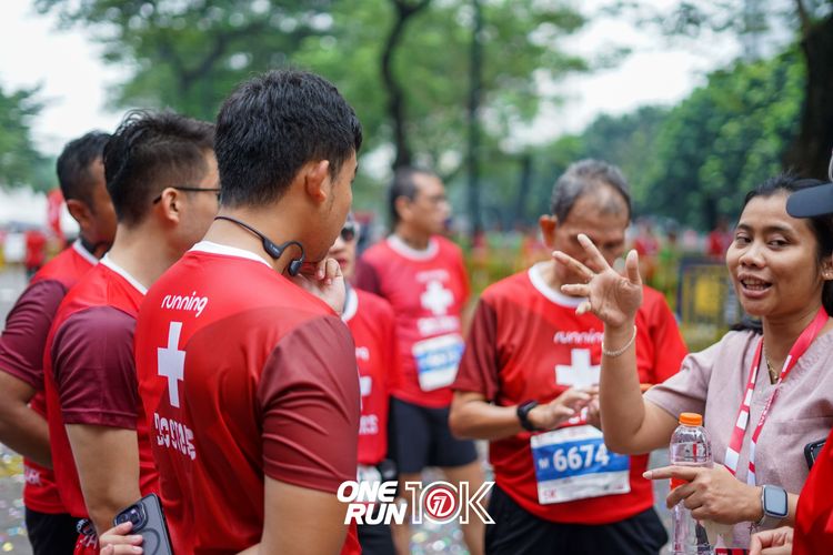 Race photo from ONE RUN 10K 2025